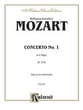 CONCERTO #1 IN G MAJOR K313 Flute and Piano Reduction cover